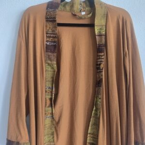 Woven Multicolor Tote with Earthy Pattern